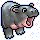 Rare Pygmy Hippo
