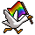 HabboQuests LGBTQ+ Pride Goose
